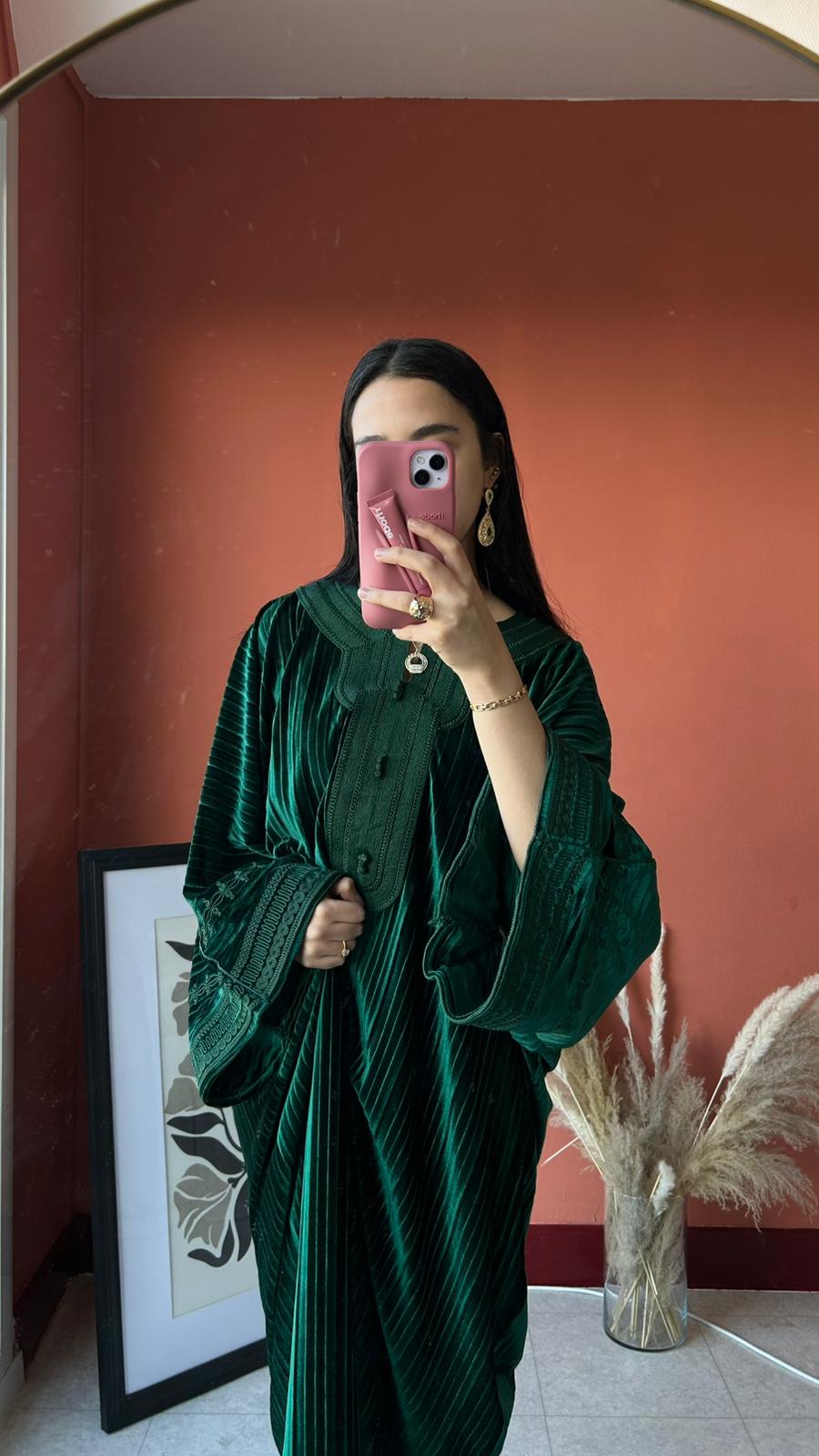 Caftan Mekhzani – Vert Royal
